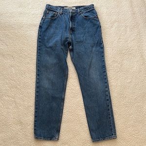 GAP Women's High Rise Straight Leg Jeans - Dark Blue Wash (fit like a 6)